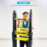  Thang nhôm rút đôi SUMIKA SKS440D, sơn tĩnh điện, chiều cao 2.2M 