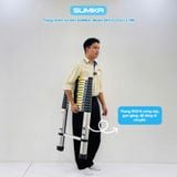  Thang nhôm rút đơn SUMIKA SK510, chiều cao 5.1m 
