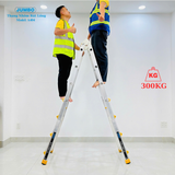  Thang nhôm rút lồng JUMBO A404, chữ A cao nhất 1.9m 