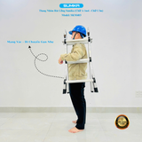  Thang nhôm chữ A rút lồng SUMIKA SKM403, chữ A cao nhất 1.4m 