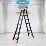  Thang nhôm rút lồng SUMIKA SKM44, sơn tĩnh điện 
