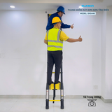  Thang nhôm rút đơn Sumika SKS440, sơn tĩnh điện, chiều cao 4.4m 