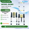  Thang rút nhôm đơn SUMIKA SK380 (cao 3.8m) 