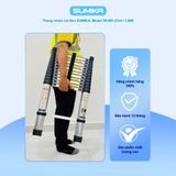  Thang rút nhôm đơn SUMIKA SK380 (cao 3.8m) 