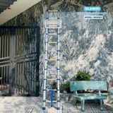  Thang rút nhôm Sumika SKB320, đai xanh, chiều cao 3.2m 