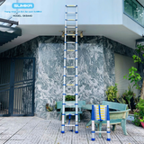  Thang rút nhôm Sumika SKB440, đai xanh, chiều cao 4.4m 