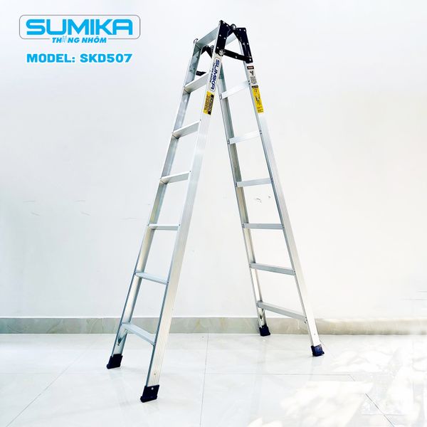  Thang nhôm xếp chữ A Sumika SKD507 (2.2M+2.2M) 