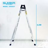  Thang nhôm xếp chữ A Sumika SKD507 (2.2M+2.2M) 