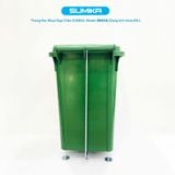  Thùng rác nhựa gia đình SUMIKA B001A, dung tích 60L 