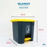  Thùng rác nhựa gia đình SUMIKA B030, dung tích 30L 