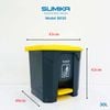  Thùng rác nhựa gia đình SUMIKA B030, dung tích 30L 