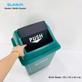 Thùng rác nhựa gia đình SUMIKA B040, dung tích 40L 