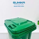  Thùng rác nhựa SUMIKA B120, thùng chứa 120L 