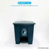  Thùng rác nhựa gia đình SUMIKA B25, dung tích 25L 