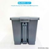  Thùng rác nhựa gia đình SUMIKA B25, dung tích 25L 