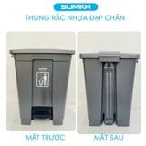  Thùng rác nhựa gia đình SUMIKA B35, dung tích 35L 