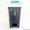  Thùng rác nhựa gia đình SUMIKA B45, dung tích 45L 