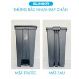  Thùng rác nhựa gia đình SUMIKA B55, dung tích 55L 