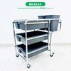 Xe đẩy dọn thức ăn HiClean HC168