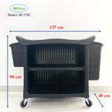  Xe đẩy vệ sinh HiClean HC179C 