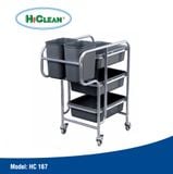  Xe đẩy dọn thức ăn HiClean HC167 