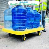  Xe đẩy hàng sàn nhựa SUMIKA T350, tải trọng 350kg 