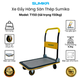  Xe đẩy hàng sàn thép SUMIKA T150, tải trọng 150kg 