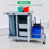 Xe đẩy vệ sinh HiClean HC 181 