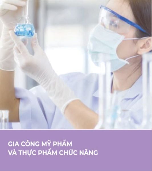 Gia công mỹ phẩm và thực phẩm chức năng