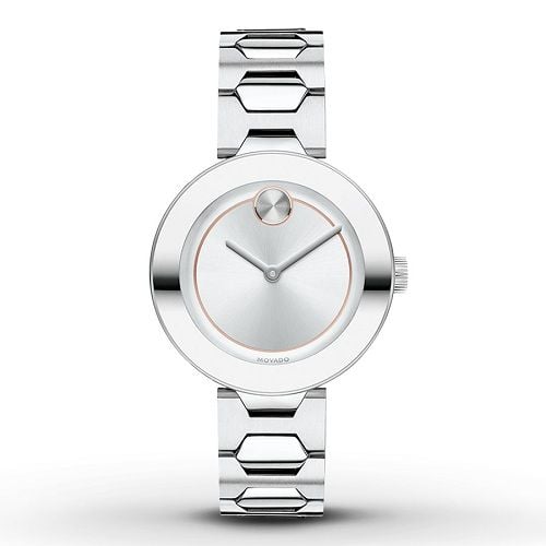  Đồng hồ nữ Movado Bold Silver Dial 