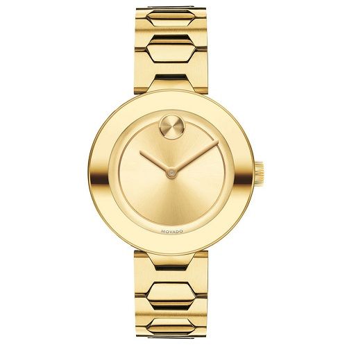  Đồng hồ nữ Movado Bold Gold Dial 