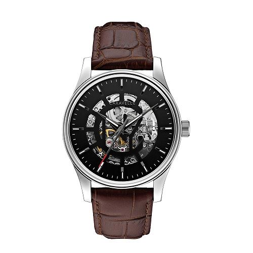  Đồng hồ nam Caravelle by Bulova Automatic Brown Leather 