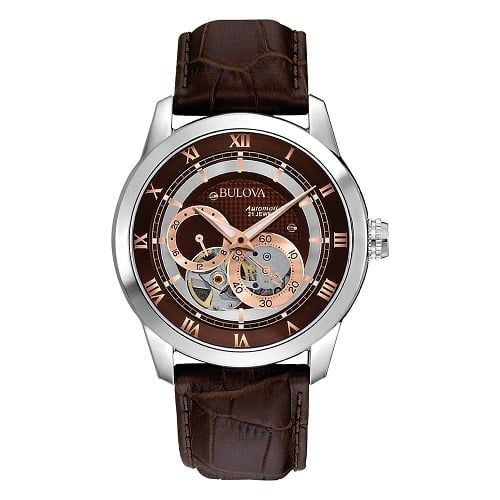  Đồng hồ nam Bulova Classic Hand Wind Brown Dial 