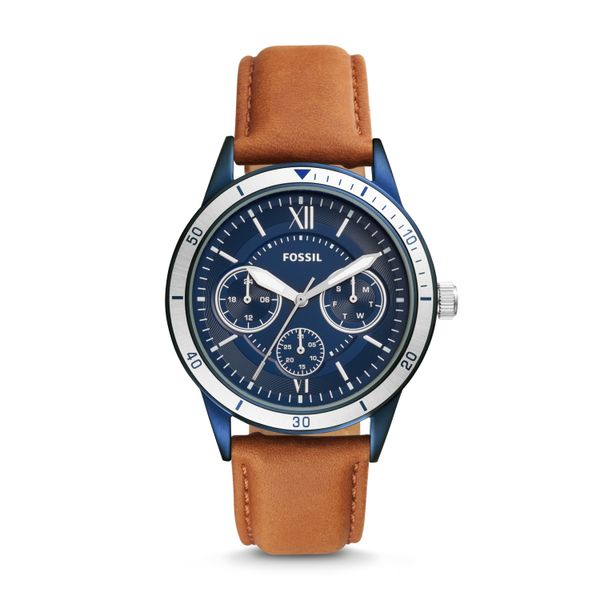  Đồng hồ nam Fossil FLYNN SPORT MULTIFUNCTION BROWN LEATHER 