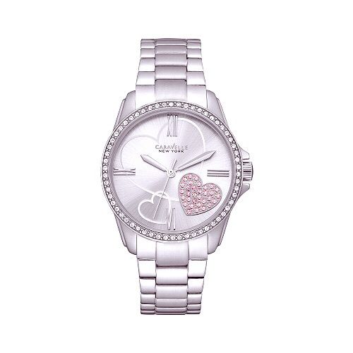  Đồng hồ nữ Caravelle by Bulova Crystal Heart Dial 