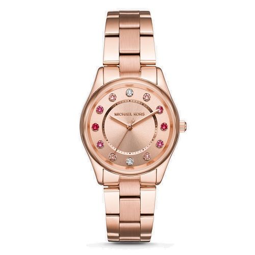  Đồng hồ nữ Michael Kors cọc số đính đá pha lê 