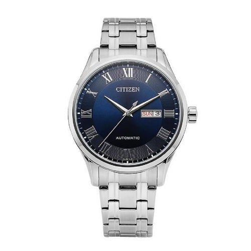  Đồng hồ nam Citizen Automatic Silver Tone Black Dial 