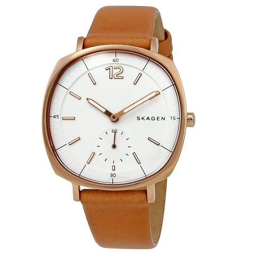  Đồng hồ nữ Skagen Rungsted White Dial 