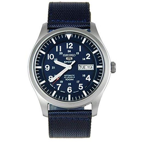  Đồng hồ nam Seiko 5 Automatic Blue Dial 