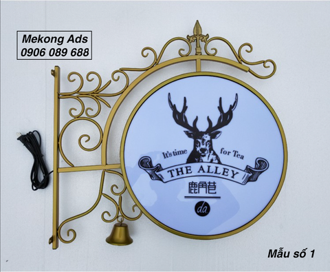 Hộp Đèn Quảng Cáo Phong Cách Châu Âu