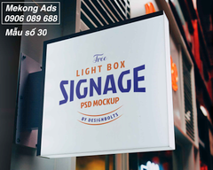 Mẫu Hộp đèn quảng cáo 2021