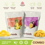  Combo Dứa & Chanh Dây Sấy Dẻo 100g 