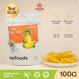  Dứa Sấy Dẻo Túi 100g 