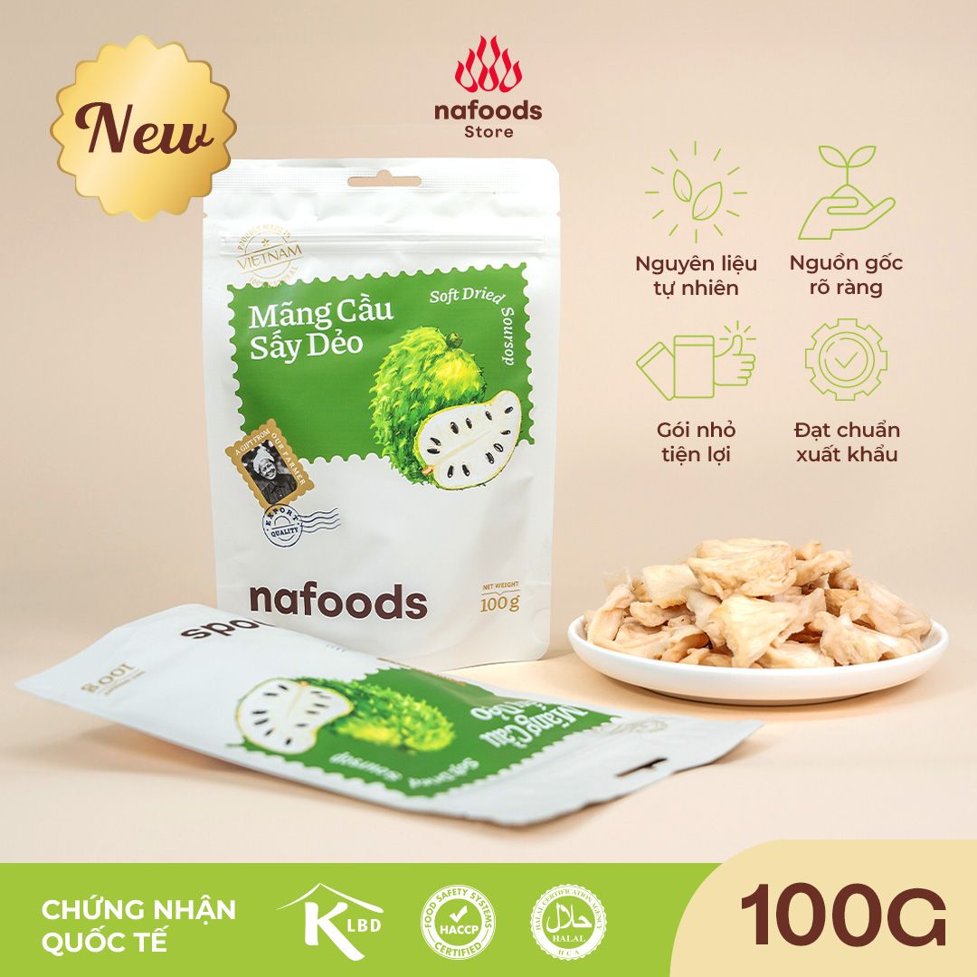  Mãng cầu sấy dẻo - Túi 100g 