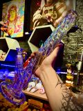  Bongs lớn đế bằng xoắn thuỷ tinh - WP206 