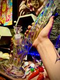  Bongs lớn đế bằng xoắn thuỷ tinh - WP206 