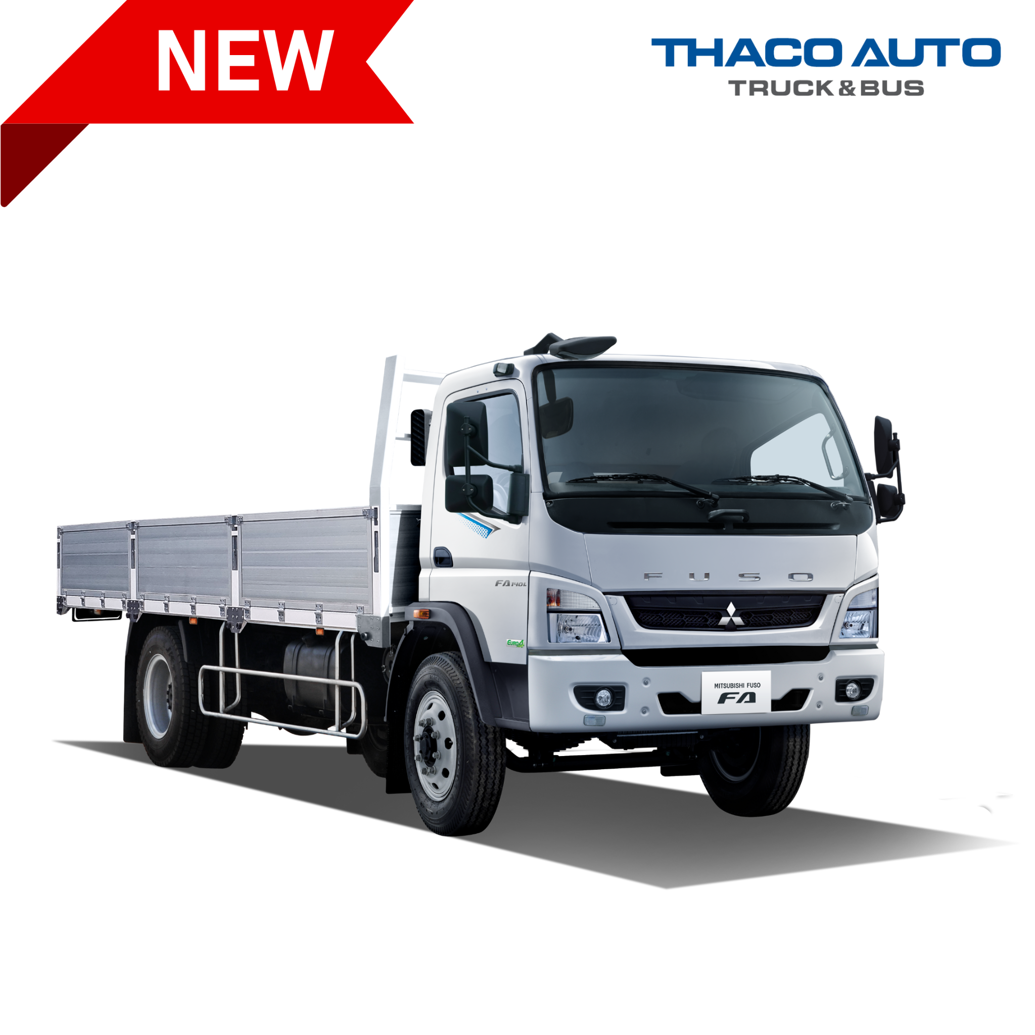 XE TẢI MITSUBISHI 6 TẤN FUSO FA 140L - THÙNG LỬNG