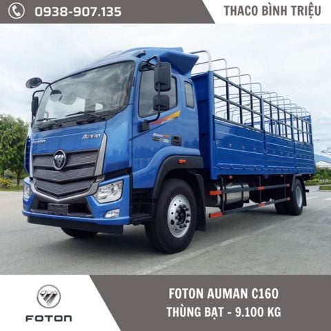 Xe tải 9 tấn | Thaco Foton Auman C160 | Thùng mui bạt