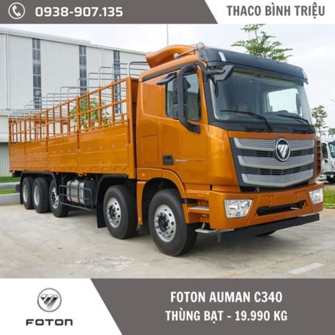 xe tải 5 chân thaco foton auman c340 