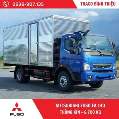 Xe tải Mitsubishi 6 tấn | Fuso FA 140 | Thùng kín